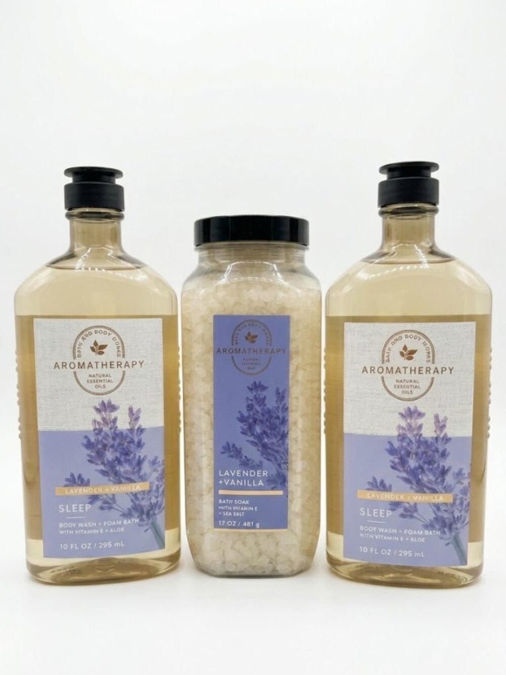 LAVENDER VANILLA BBW Set 🌙 Sleep Aromatherapy Bundle (Rare)